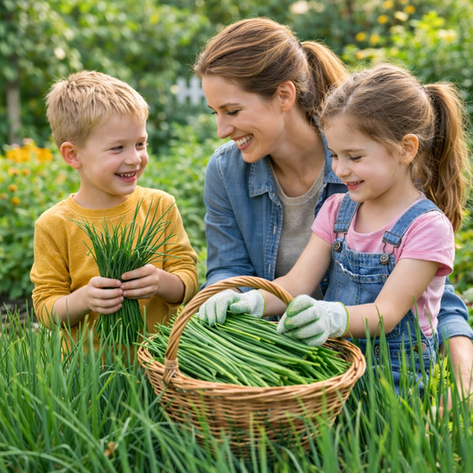ATLAS Fresh Flavor Chives Seeds 200+ Non-GMO Kitchen Garden Herb