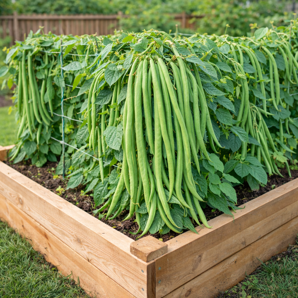 Super Tender Green Bean Seeds High Yield Non-GMO Bush Beans